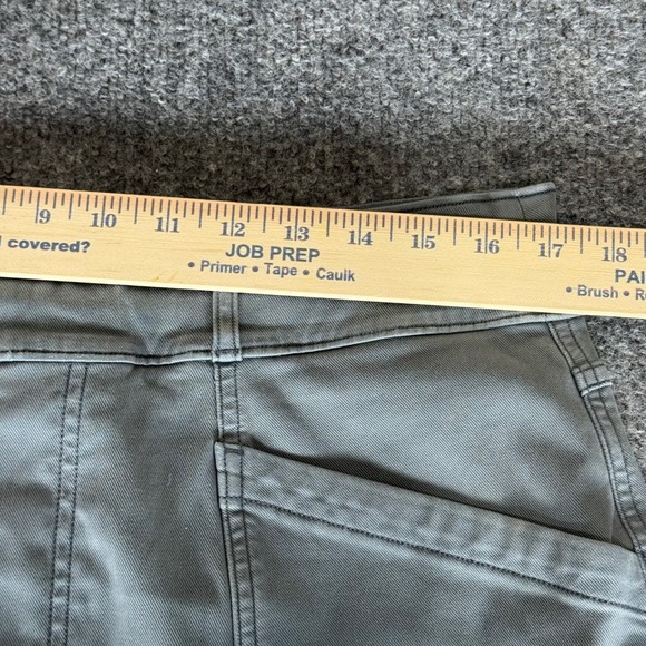 SPANX Stretch Twill‎ Straight Leg Pants Womens 34x30 Green Casual Comfort Fit - Picture 6 of 10